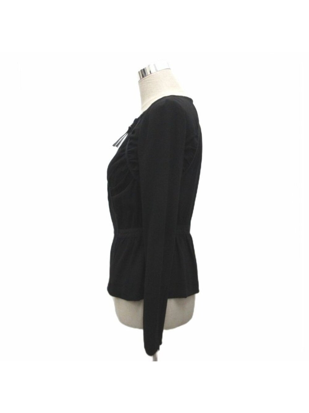 Prada Collarless Jacket Double Zip 38 - Picture 3 of 5
